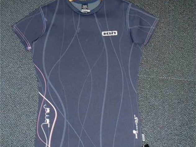 Ion Womens Neo Top Wetsuit Ss Jewel 2/1Mm