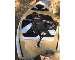 Delta Revamp Assymetric 5' 11" kitesurfing surfboard