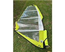 Ezzy Sails Child 3.5 metre windsurfing sail