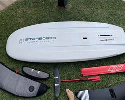 Starboard  7' 0" foiling foils complete