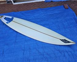 Colin Earle Surfshapes- Tribal Surfboards Hawaiian Style Gun 7' 10" surfing longboards (7' and over)