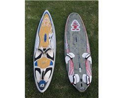 Starboard Isonic 107 And Acid 88 107 litre 235 cm windsurfing board