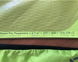 Goya Banzai Pro 4.7 metre windsurfing sail