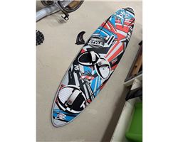 Tabou 3S 76 litre 232 cm windsurfing board