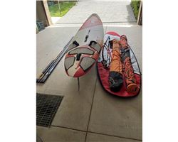 Bic Techno 293 Od W/Rig 205 litre 293 cm windsurfing board