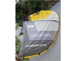 Cabrinha Contra 15 metre kiteboarding kite