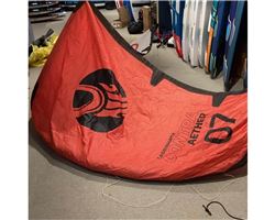 Cabrinha Aether 7 metre kitesurfing kite