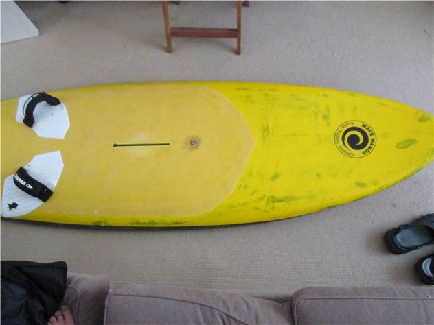 Custom Lightwind Wave And Allrounder. - 245 cm, 130 litres