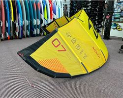 North Orbit 7 metre kiteboarding kite