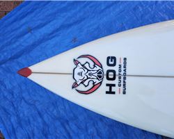 Hog Custom Thruster Square Tail 6 Feet 6 Inches 6' 6" surfing shortboards (under 7')