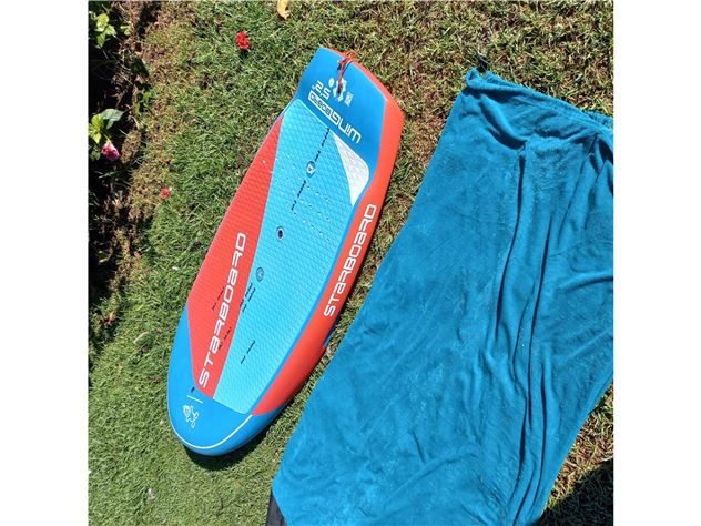 2024 Starboard Wing Board Blue Carbon - 5' 2", 90 Litres