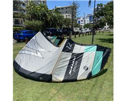 Naish Psycho Nvision 12 metre kiteboarding kite