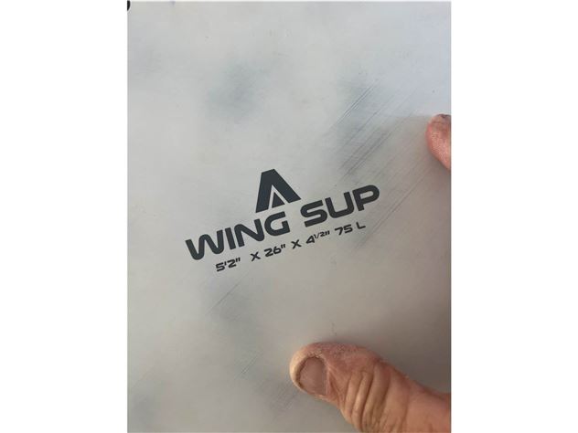 2023 Armstrong Wing Sup - 5' 2", 75 Litres