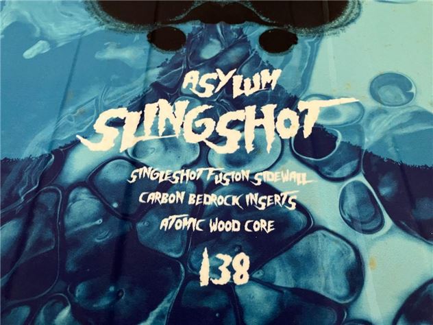 2022 Slingshot Asylum - 138 cm