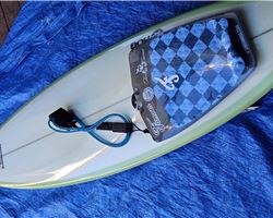 Hog Custom D-Tail 5' 10" surfing shortboards (under 7')