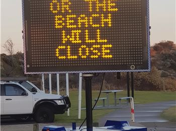 "Don't bunch up, or the beach will close" - Surfing News