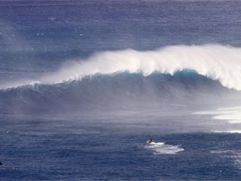 Nut slapped by Jaws - Niccolo Porcello gets smashed by Peahi - Kitesurfing News