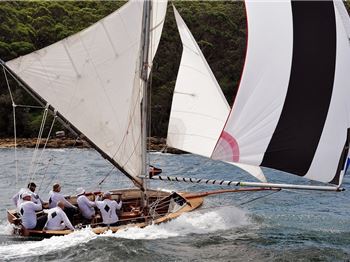 Historical 18ft Skiffs Race on Sydney Harbour. - Sailing News