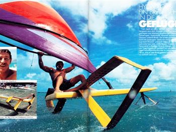 Rewind 30 years, and windsurfers were foiling! - Windsurfing News