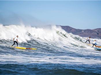 Heavy Weather in San Fran - Connor Earns 20k! - Stand Up Paddle News