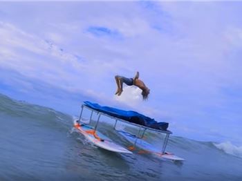 Taking the SUP Backflip to the Next Level - Stand Up Paddle News