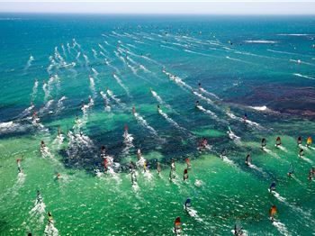 True Windsurfing Conditions for Ledge to Lancelin Marathon. - Windsurfing News