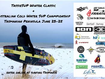 A Bunch of Mad Paddlers in Tassie - TassieSUP Winter Classic - Stand Up Paddle News