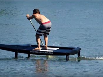 A SUP foil board for Racing - No pumping required! - Stand Up Paddle News