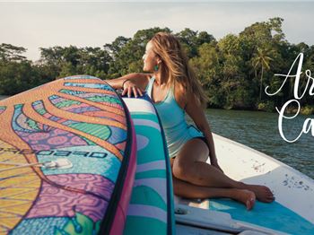 Art You Can Ride - Starboard's new Tikhine Inflatables - Stand Up Paddle News