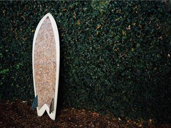 Surfboard made from 10,000 Cigarette Butts - Surfs Great! - Surfing News