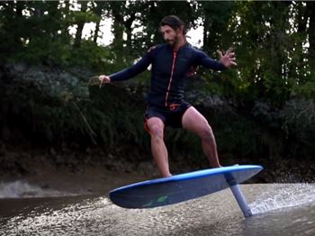 Going 'Foil' Bore - Foiling a Tidal Bore in France - Surfing News