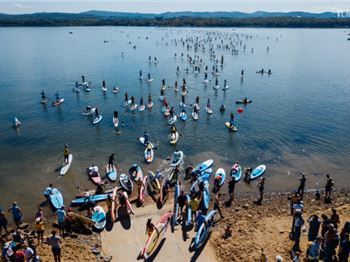 844 Stand Up Paddlers On The Water at Once - New Record! - Stand Up Paddle News