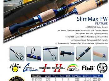 Products: Lemax SlimMax rod a proven performer - Fishing News