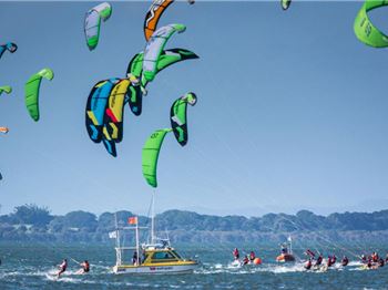 Sail Brisbane Kite Racing Day 1 and 2 - Kitesurfing News