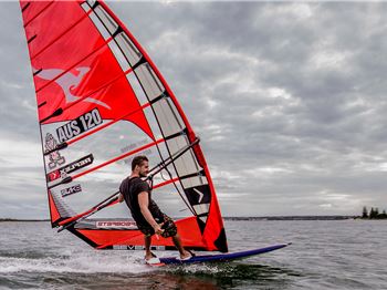 Perfect Conditions on Day 1 of the Downunder Pro - Windsurfing News