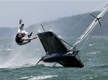 Moth World Champs this weekend in Victoria. - Sailing News