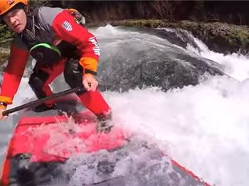 River Walkers - Whitewater Stand Up Paddling in Hood River. - Stand Up Paddle News