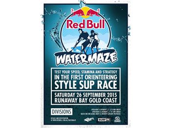 Red Bull 'Water Maze' debuts on the Gold Coast. - Stand Up Paddle News