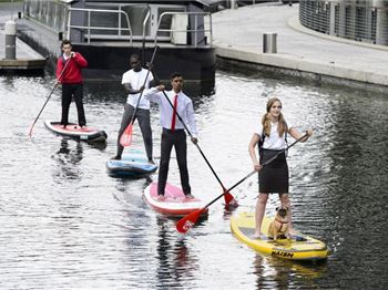 8% of Australian's commute to work by SUP - Stand Up Paddle News